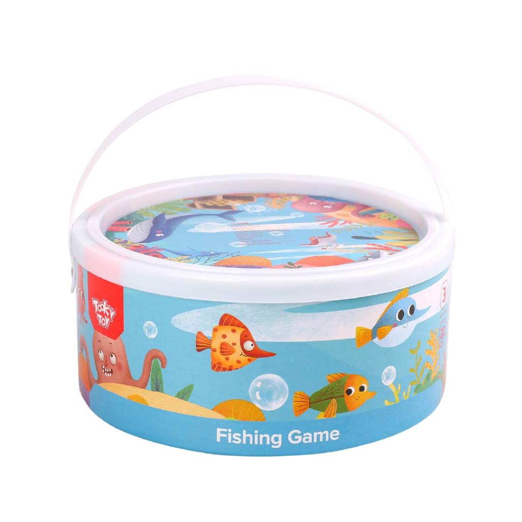 Kids Magnetic Fishing Game Bucket Set